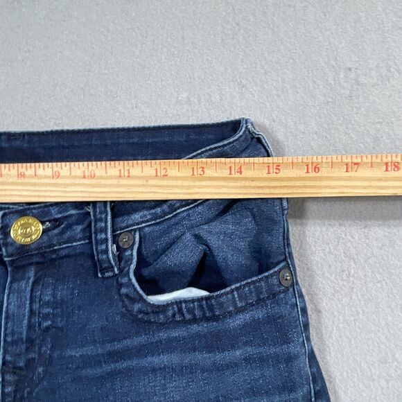 True Religion Jeans Women Size 20 Ankle Denim‎ Geno Straight Slim Stretch - Picture 5 of 12